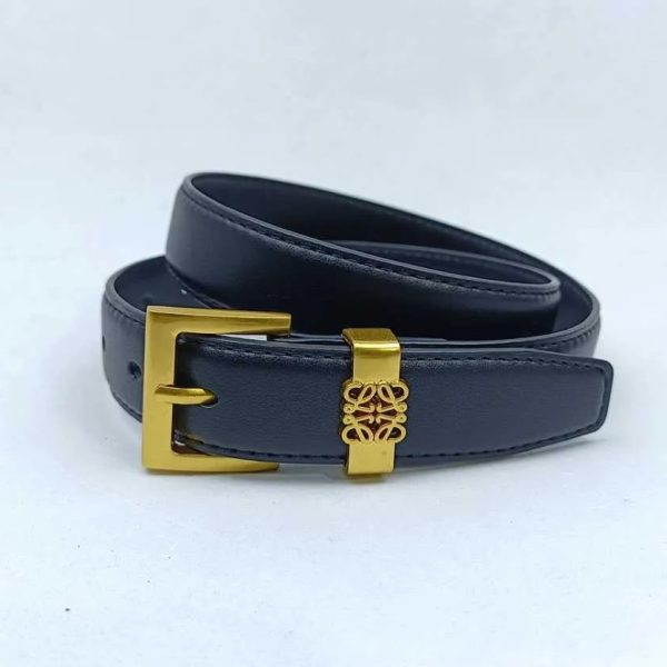 luxury belts for women designer Solid colour fashion letter design belt leather material business model